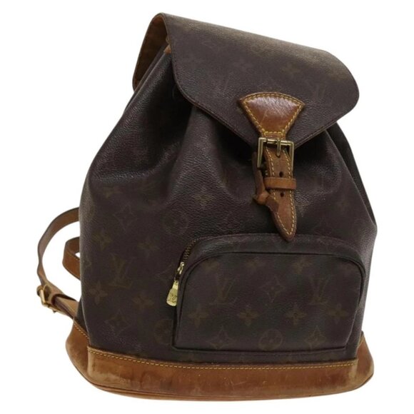 LOUIS VUITTON Monogram Montsouris MM Backpack - Picture 1 of 16